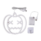 Halloween Fenster Lichter, Home Indoor LED Kürbis Spinne Geist, LED Decor Lampe 2024, Halloween Party, Hängende Dekoration, Kinder Gefälligkeiten