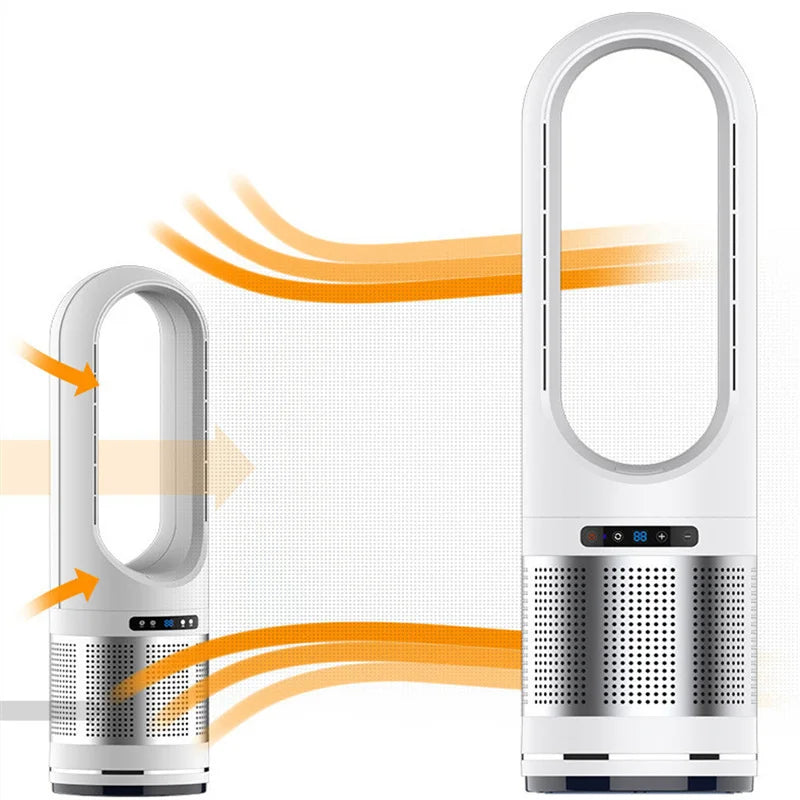 46-Zoll-Ventilator, heißer und kalter Wind, intelligente stehende Ventilatoren, Bodenventilator für Zuhause, Turm, geräuschlose Fernbedienung, Luftzirkulator, Lüfter