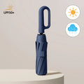 Vollautomatischer Faltbarer Regenschirm – 10 Speichen, UV-Schutz, Windfest, Ø106cm | Damen & Herren | 5 Farben