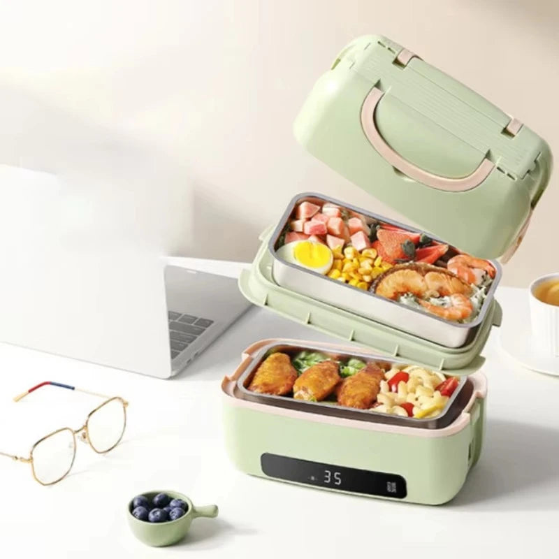 Büropersonal elektrische Heizung Lunchbox Mini Hot Box Doppelschicht Lebensmittelheizung Container