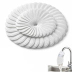 Wasserhahnfilter aus Vliesstoff – Rostentfernung, Spritzschutz, 8,5×3,7cm, 50 bis 500 Stück