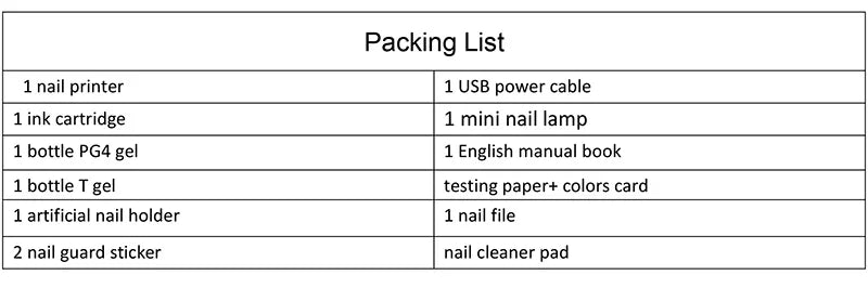 Original mobiler Nageldrucker 3D professioneller digitaler Nageldrucker Artpro Nagellackdrucker für Nagelstudio und Personen