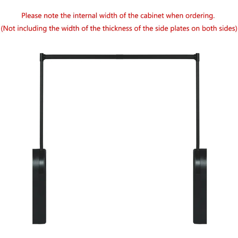 Kleiderschrank Elektrischer Lift Kleiderstange Garderobe Hochschrank Intelligenter automatischer Kleiderbügel Touch Rise Return Kleiderstange