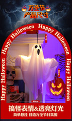 Halloween Party LED Glow, Ghost Home Indoor Outdoor Dekoration, Lieferungen 2024, Spukhaus Bar Hängende Horror Requisiten mit Lichtern