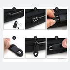 Reißverschluss-Zipper Ersatz 10er Set – Universal-Schieber für Kleidung, Taschen & Koffer | Größe S & L
