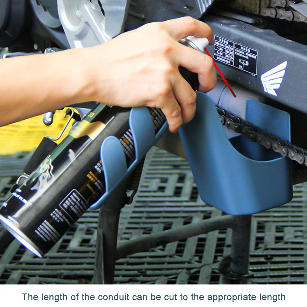 Motorrad Bike Kette Reiniger Werkzeug Splash Proof Tragbare Tragen-beständig Dark Blau Fett Lagerung Werkzeug für Motorräder