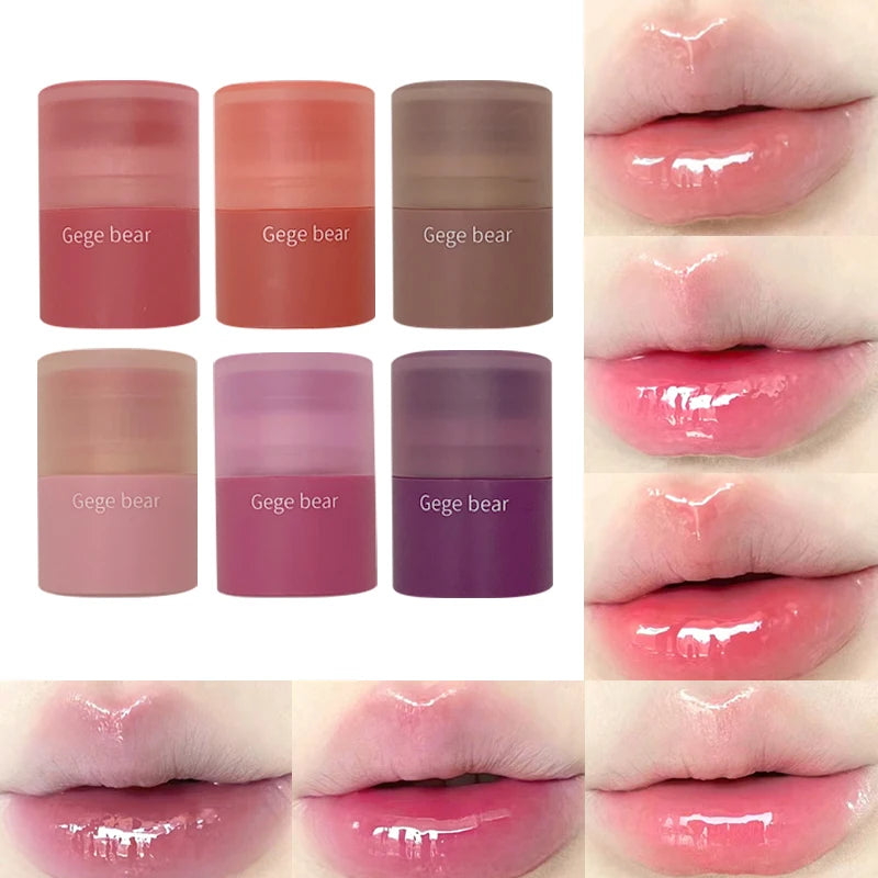 Gege Bear Hydrating Tinted Lip Essence – Feuchtigkeitsspendendes, wasserglanzendes Finish, jugendlicher und makelloser Lippenbalsam im koreanischen Stil