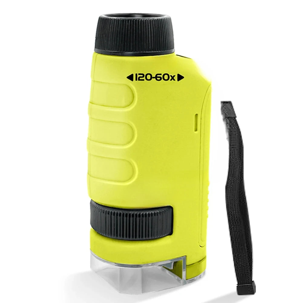 1000x Kinder mikroskop elektronische Lupe Kamera 200 Megapixel pädagogische Wissenschaft Spielzeug mit 8 LED-Licht Foto Video-Funktion