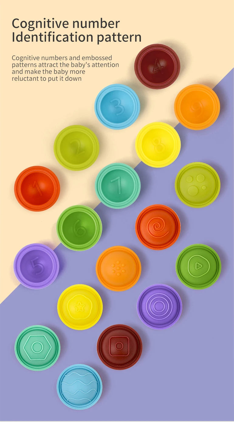 3Pcs Cartoon Insekt Zappeln Saugnapf Spinner Spielzeug Set Pädagogisches Rotierenden Rassel Baby Bad Spielzeug für Kinder