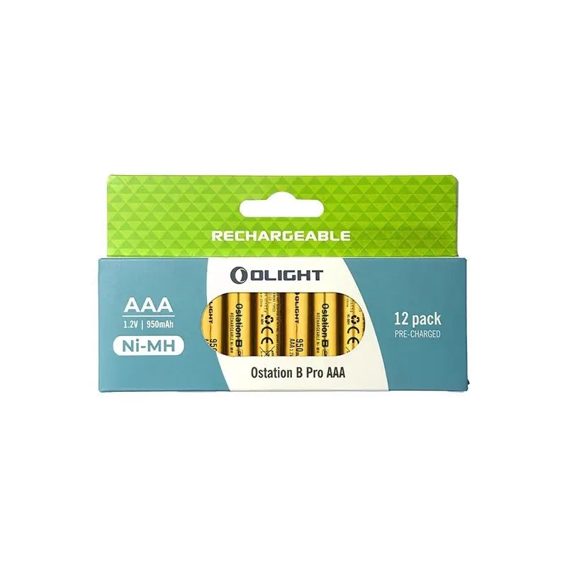 OLIGHT OstationX 3-in-1 Smart-Akkuladegerät AA/AAA Ni-MH wiederaufladbares Batterieladegerät Ladebox Nickel-Metallhydrid-Batterien Gehäuse