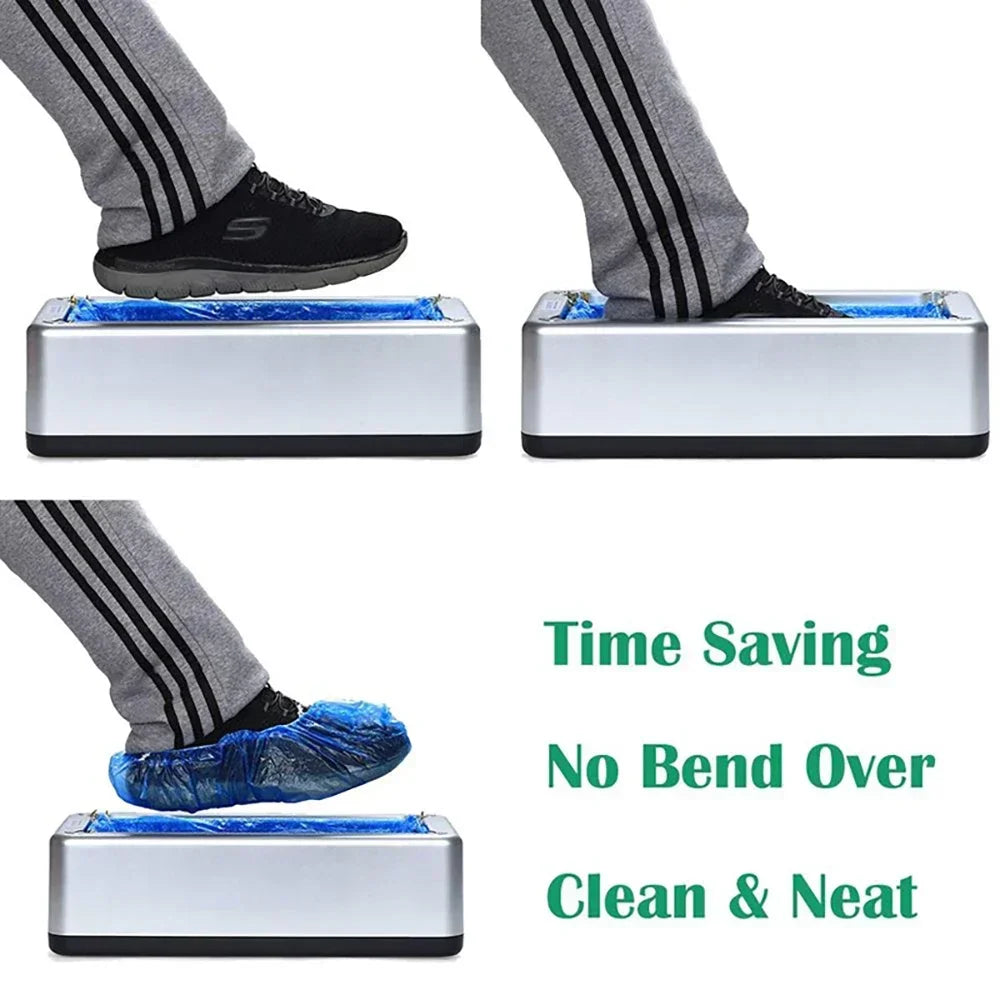 Automatische Schuhüberzugsmaschine, wasserdichte Einweg-Schuhüberzugsspender, tragbare freihändige Maschine für Zuhause und Büro