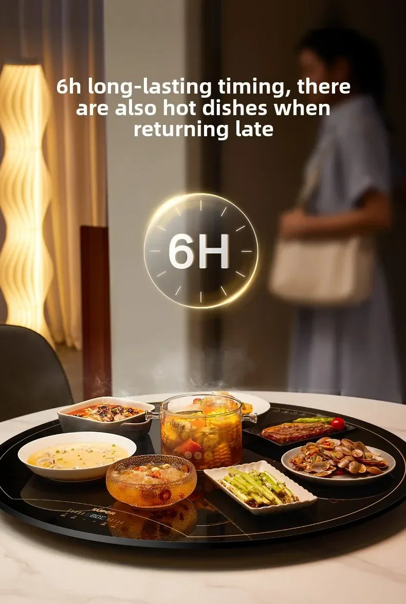 Temperatur Mahlzeit Gemüse Heizbrett Heißer Schneidebrett Isolierung Pad Heizplatte Konstante Artefakt Multifunktional