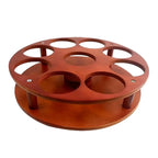 Einfache Installation Becher regal Wein regal Getränke halter elegante drehbare Wein regal Tasse Organizer für Weinflaschen glatte Kante für zu Hause