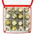 64-Grid Baubles Lagerung Box Weihnachten Bälle Lagerung Weihnachten Baum Dekorationen Organizer Flitter Lagerung Teiler Spielzeug Lagerung Box