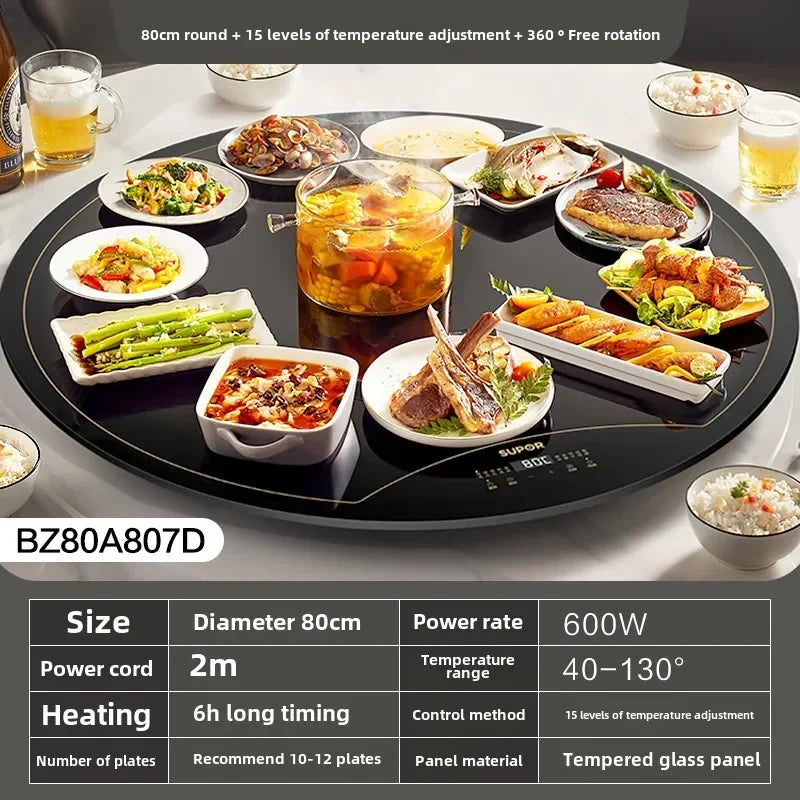 Temperatur Mahlzeit Gemüse Heizbrett Heißer Schneidebrett Isolierung Pad Heizplatte Konstante Artefakt Multifunktional