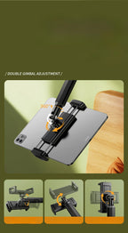 Oatsbasf versteckter Nachttisch-Tablet-Telefonständer 990 °   Drehbare, einsteckbare, geschlitzte, aufsteckbare Telefonhalterung, Tablet-Halterung für Sofa, Schreibtisch