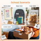 Imprimante d'étiquettes thermique Phomemo M220 75 mm pour codes-barres, adresses, courriers, dossiers, étiquettes pour téléphones et PC