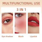 Mehrzweck-Lippen- und Wangencreme aus Samt – natürliche Nude-Rouge-Tönung, aufbaubare, feuchtigkeitsspendende Formel für einen makellosen Look ohne Make-up