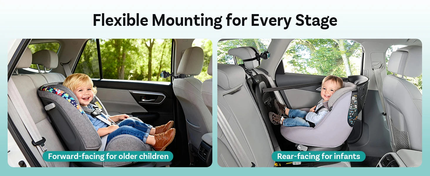 OTTOCAST Cabin Care, Drahtloser CarPlay-Adapter Babykamera 1080P HD 150°