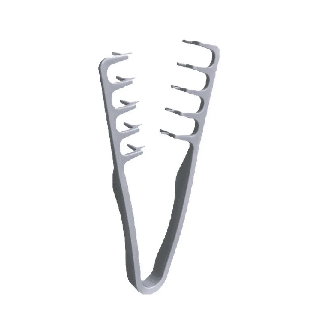 V-Form Volumen-Kamm – Haar-Styling-Tool für Pony, Quiff & Volumen | Faltbar, für Damen & Herren