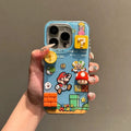 3D Cartoon iPhone Hülle – Niedliche Acryl Handyhülle für iPhone 7 bis 17 Pro Max | Potdemiel
