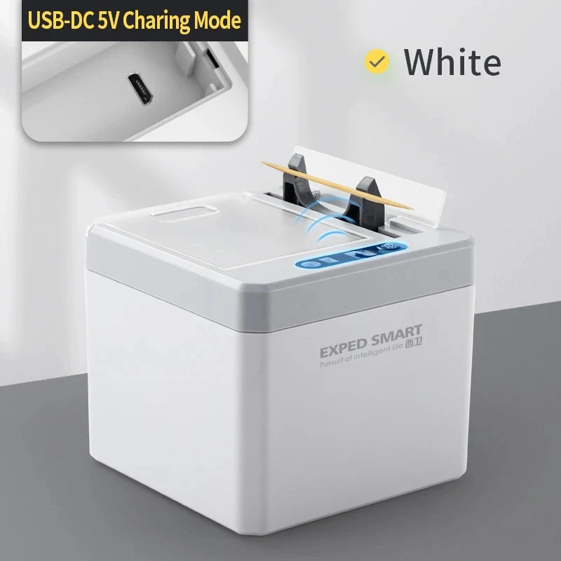 Elektrische Zahnstocher Halter Smart Automatische Sensor Zahnstocher Spender Zahn Pick Container Organizador Küche Zubehör