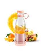 Wiederaufladbare Mixer, frische Frucht-Entsafter, blau/rosa, tragbare USB-Saftflasche, Mini-schneller elektrischer Mixer, Smoothie-Eismaschine