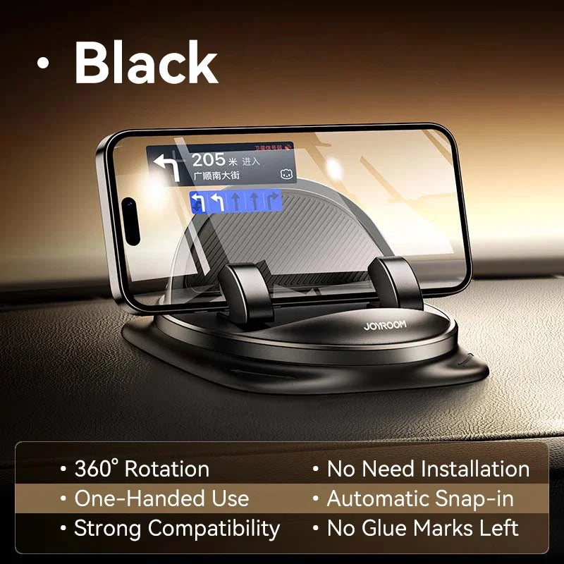 Joyroom Universal Autotelefon halter 360 ° Drehung Silikon Armaturen brett Telefon halterung Einhand bedienung Telefon halter für den Auto gebrauch