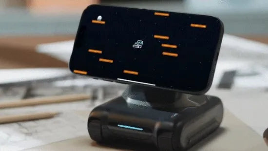 LOOI Roboter Smart Toy Verwandeln Sie das Smartphone in einen Desktop-Roboter. Magnetische mobile KI-Geste, Gesichtserkennung, GPT-Sprachdialog-Spielzeug