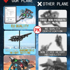 Fernbedienung Flugzeug V17 Jet Fighter Stunt Rc Flugzeug 360 °   Kreisendes ferngesteuertes Kampfflugzeug-Modellspielzeug mit LED-Leuchten