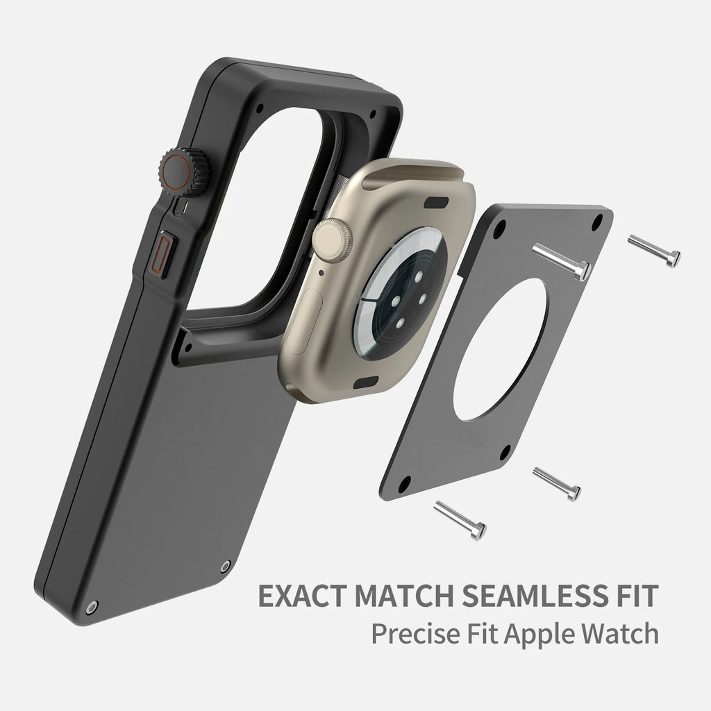 Schutzhülle aus Aluminium für Apple Watch 10, 11, 9, 8, 7, 6, 5, 4 und SE