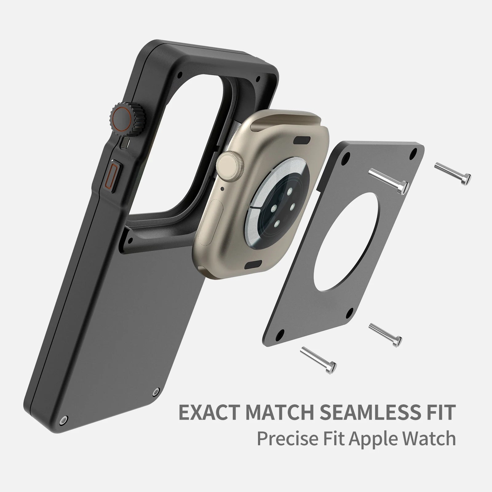 Schutzhülle aus Aluminium für Apple Watch 10, 11, 9, 8, 7, 6, 5, 4 und SE