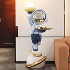 Moderne nordische Stil Wohnkultur Astronaut stand große Ornamente Skulptur Harz Handwerk Statue Schlafzimmer Einweihungsgeschenk