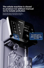 3-in-1-Eisbereiter und Wasserspender: Haushaltsgerät für die Arbeitsplatte mit sofortiger Erwärmung/Kühlung, großes Fassungsvermögen, energiesparend