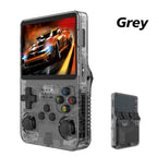 R36S Retro-Handheld-Videospielkonsole, Linux-System, 3,5-Zoll-IPS-Bildschirm, tragbarer Handheld-Videoplayer, 64 GB, 15.000 Spiele