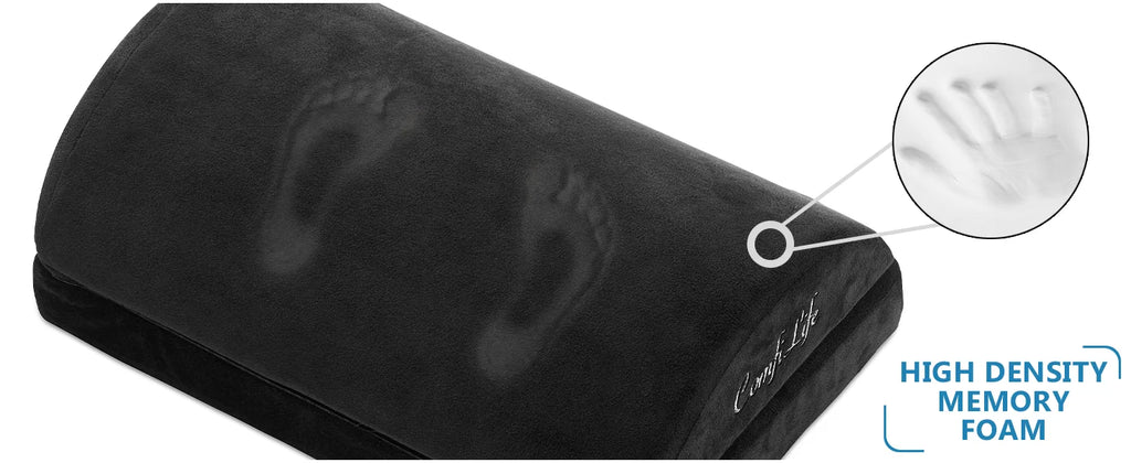 Ergonomische Fuß stütze unter dem Schreibtisch für den Büro gebrauch, höhen verstellbarer Fuß schaum aus Memory Foam unter dem Schreibtisch für Bürostuhl, Spiels tuhl