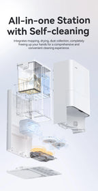 JONR Robot Vacuum P20 Pro International Edition Wischen Staubsaugen Trocknen Tücher Automatische Reinigung Staub Sammeln Entwässerung Wasser