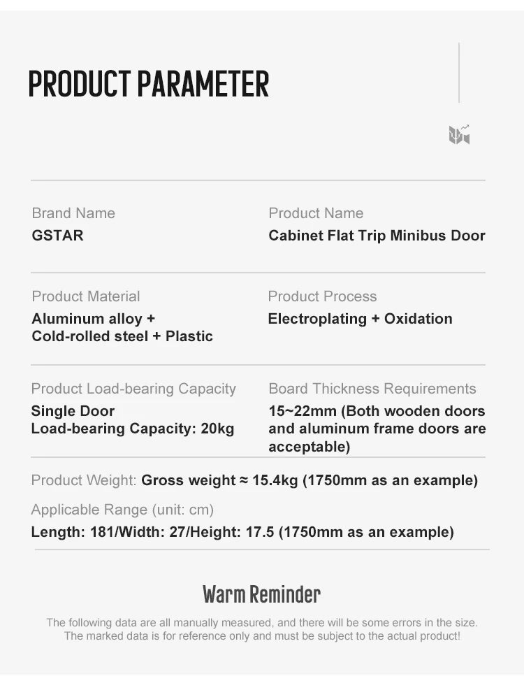 Möbelbeschläge in Sondergröße, Schlafzimmer, Aluminium, eingebetteter Kleiderschrank, Platzierungstür, koplanare Dämpfung, Schiebesystem
