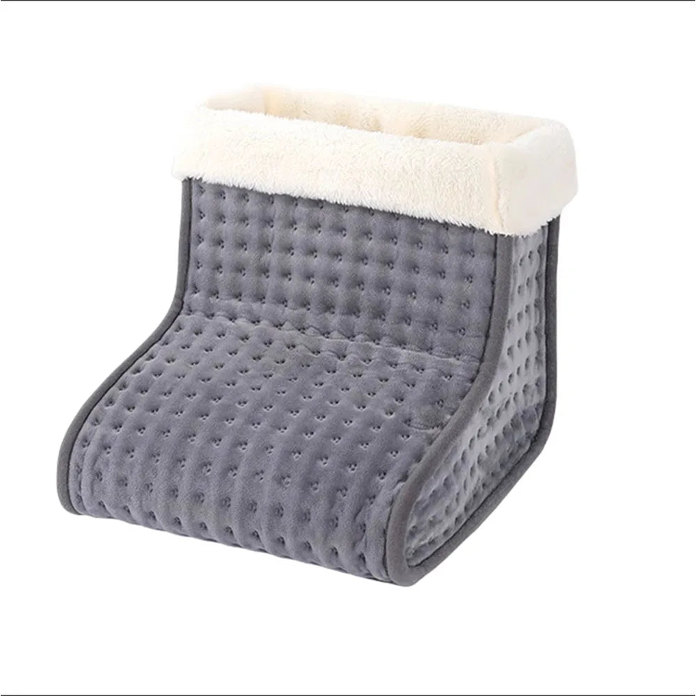 1.RUIANBAO 100 W elektrischer Fußwärmer – 5 einstellbare Temperaturen, 90-Minuten-Timer und Fernbedienung – wärmend, mit waschbarem Futter