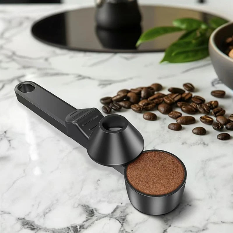 Kaffeemesslöffel mit ergonomischem Griff – aus robustem, lebensmittelechtem Kunststoff, ideal für präzise Kaffeeportionen, Zubehör für die Kaffeebar