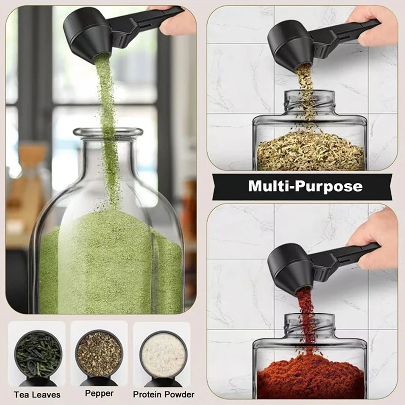 Kaffeemesslöffel mit ergonomischem Griff – aus robustem, lebensmittelechtem Kunststoff, ideal für präzise Kaffeeportionen, Zubehör für die Kaffeebar