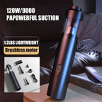Fanttik Slim V8 Mate/V8 Apex tragbarer Akku-Autostaubsauger 12000Pa/30AW RobustClean Mini-Staubsauger mit flexiblem Schlauch und Haustierbürste
