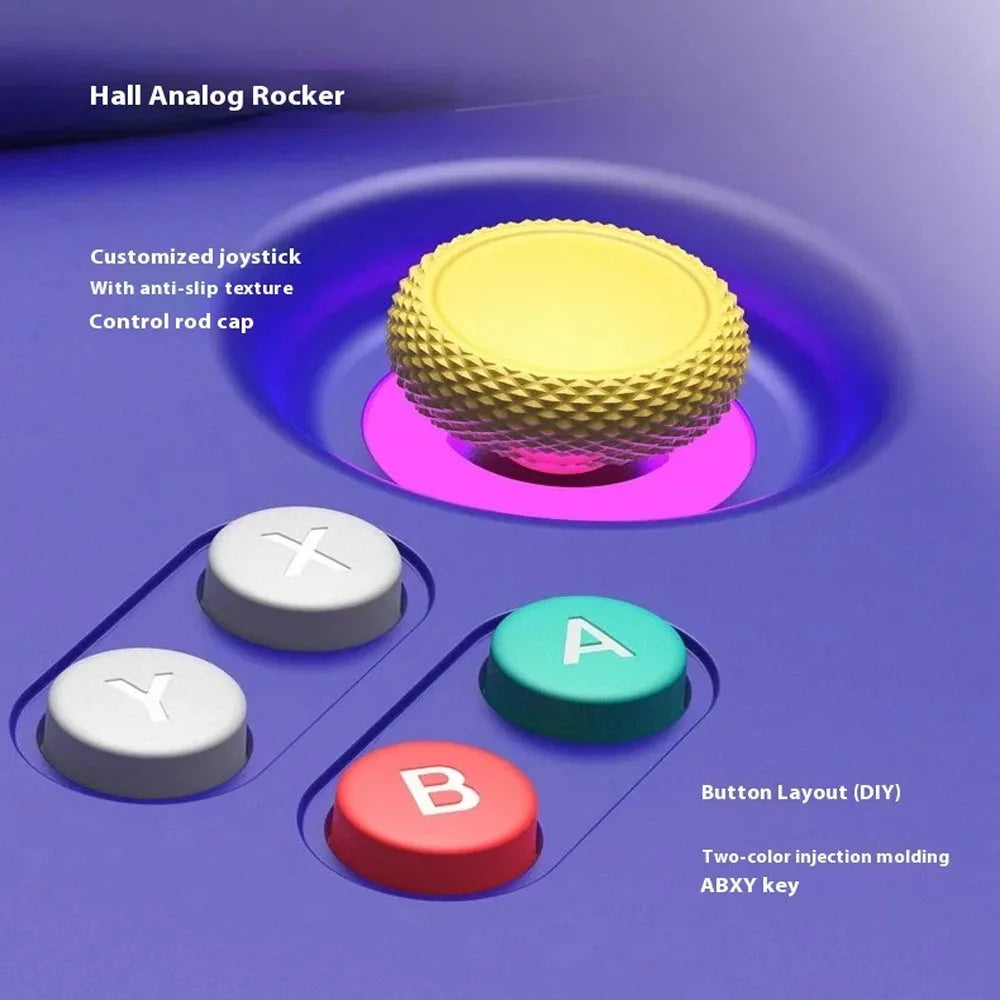 Retroid Pocket Flip2 Retro Handheld-Spielekonsole 5,5 Zoll Touch AMOLED-Bildschirm 1080P SD865 Android 13 Wifi6 Tragbarer Videoplayer