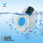 Rückenschrubber für die Dusche, Körperwäscher, wandmontierter elektrischer Rückenschrubber, tiefreinigender Duschschrubber mit intelligentem