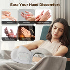 5-stufiges elektrisches Handmassagegerät, Heißkompressen-Massagegerät, Luftkompressions-Vibrationsmassage zur Linderung von Finger- und Handflächenermüdung