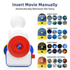 Story-Projektionsmaschine, Nachtlicht, integrierte 4 Audio-Story-Karten, Geschenk für Kleinkinder und Kinder, Mädchen, Jungen ab 3 Jahren