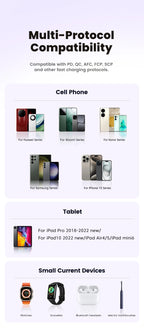 Toocki PowerBank 10000 mAh Tragbare PD 22,5 W Schnelllade-Powerbank für iPhone 16 15 14 13 12 Apple Watch Mobile Externer Akku