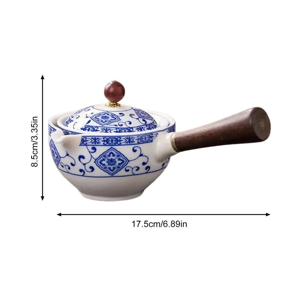 Keramik Teekanne Chinesische Gongfu Teekanne 160 ml Tee Maker Infuser 360 Rotation Einzigen Topf Tragbare Chinesische Gongfu Tee Liefert