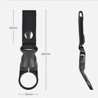 Karabinerhaken Flaschenclip – Nylon, für Rucksack & Gürtel, Einzel & Sets