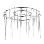 Edelstahl-Spießhalter für Air Fryer & BBQ – Vertikales Kebab-Rack, 13 oder 25 Spieße